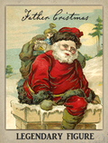 LJACards "Santa Claus" Holiday History Trading Cards ACEO