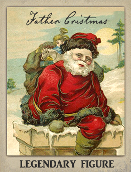 LJACards "Santa Claus" Holiday History Trading Cards ACEO