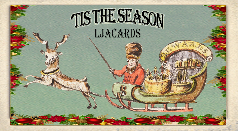 LJACards "'Tis the Season" Limited Edition Tobacco Size Trading Card Set ACEO