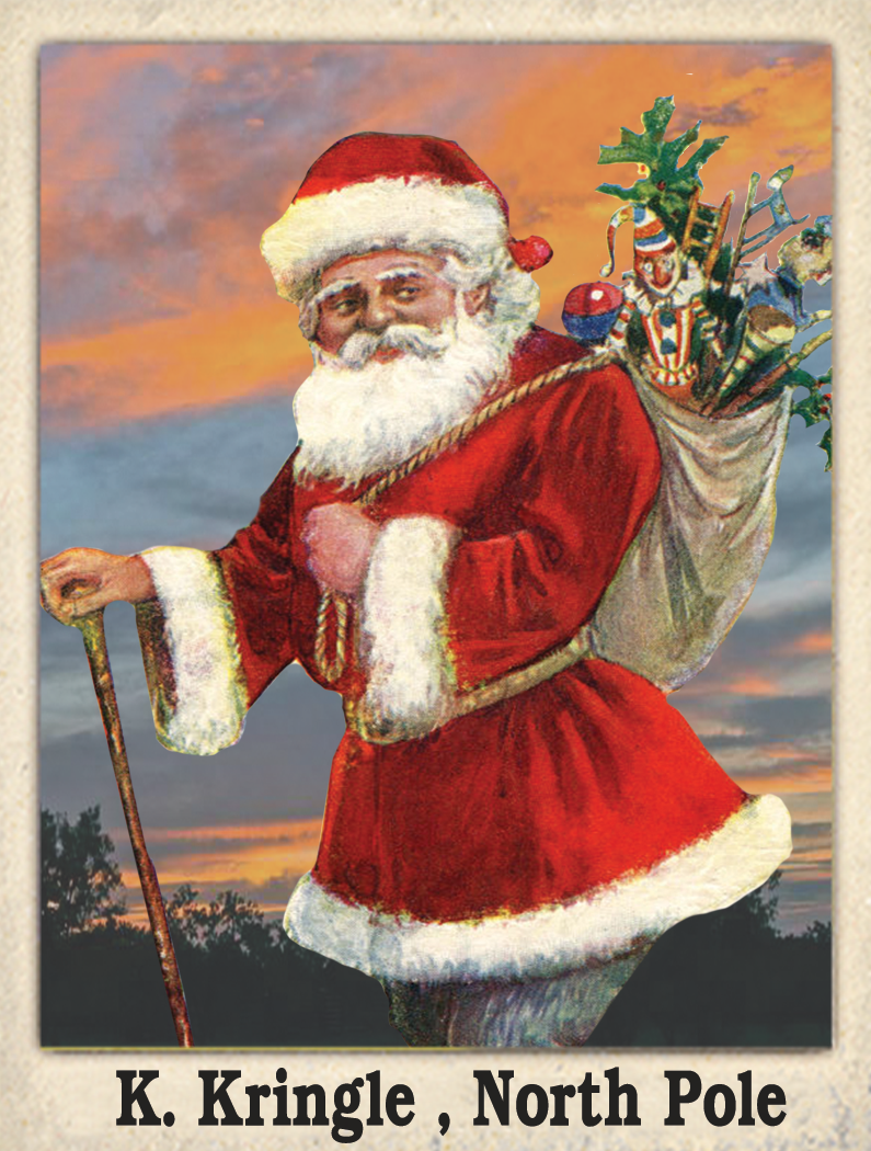 LJACards "Santa Claus" Holiday History Trading Cards ACEO