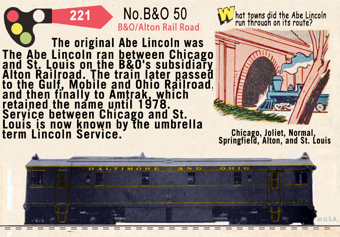 LJACards "Rails n Sails Continued" Train History Trading Cards ACEO