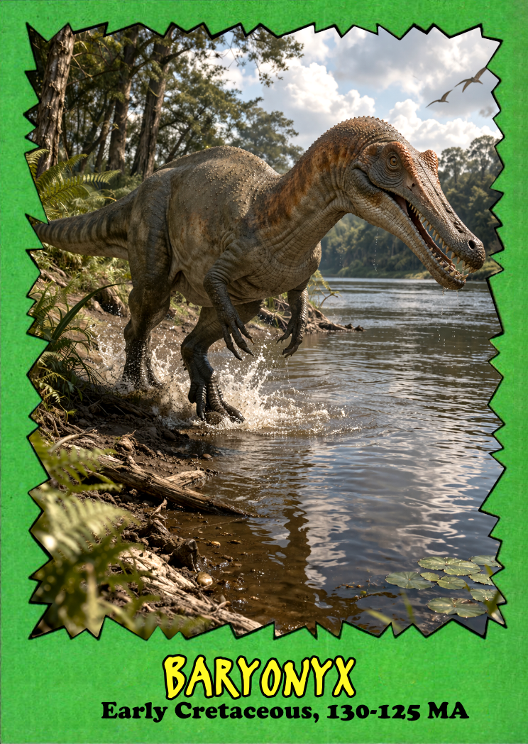 LJACards 2026 "Cretaceous Creatures" Prehistoric Art Trading Cards