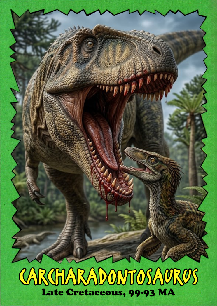 LJACards 2026 "Cretaceous Creatures" Prehistoric Art Trading Cards