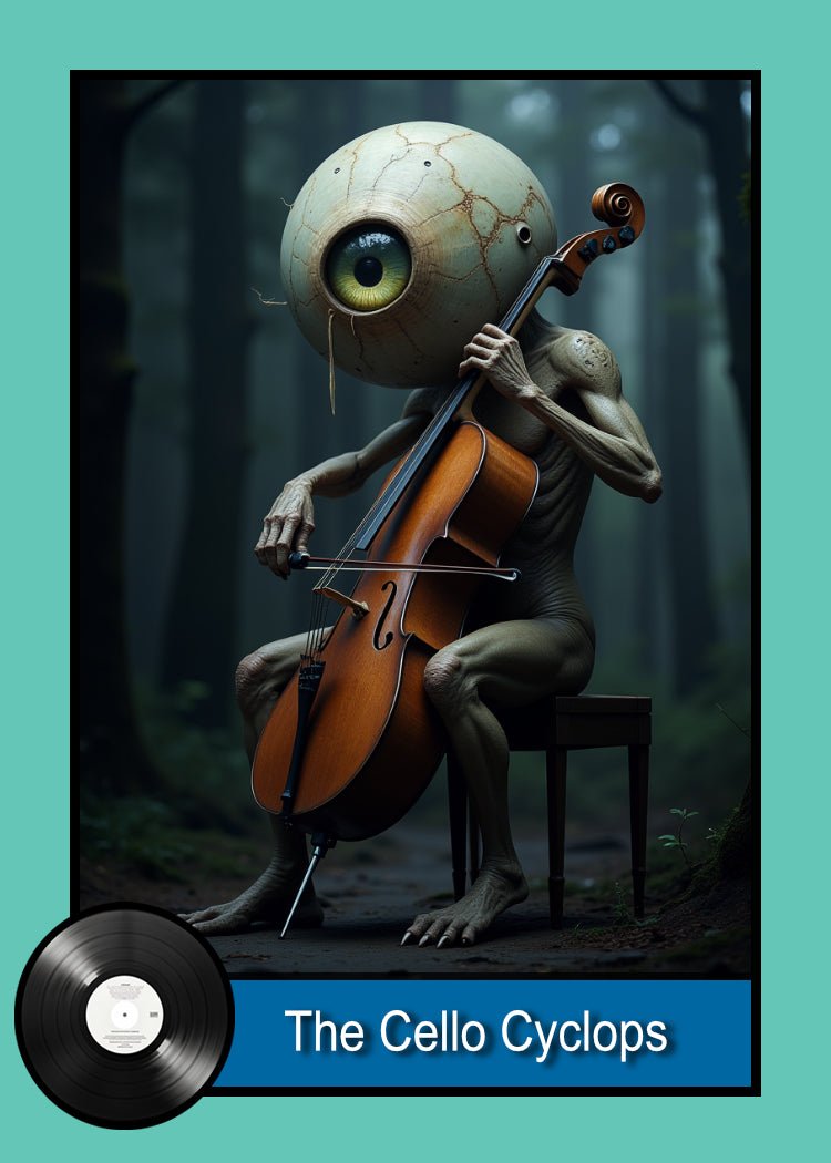 LJACards "Musical Monster"  Trading Cards ACEO