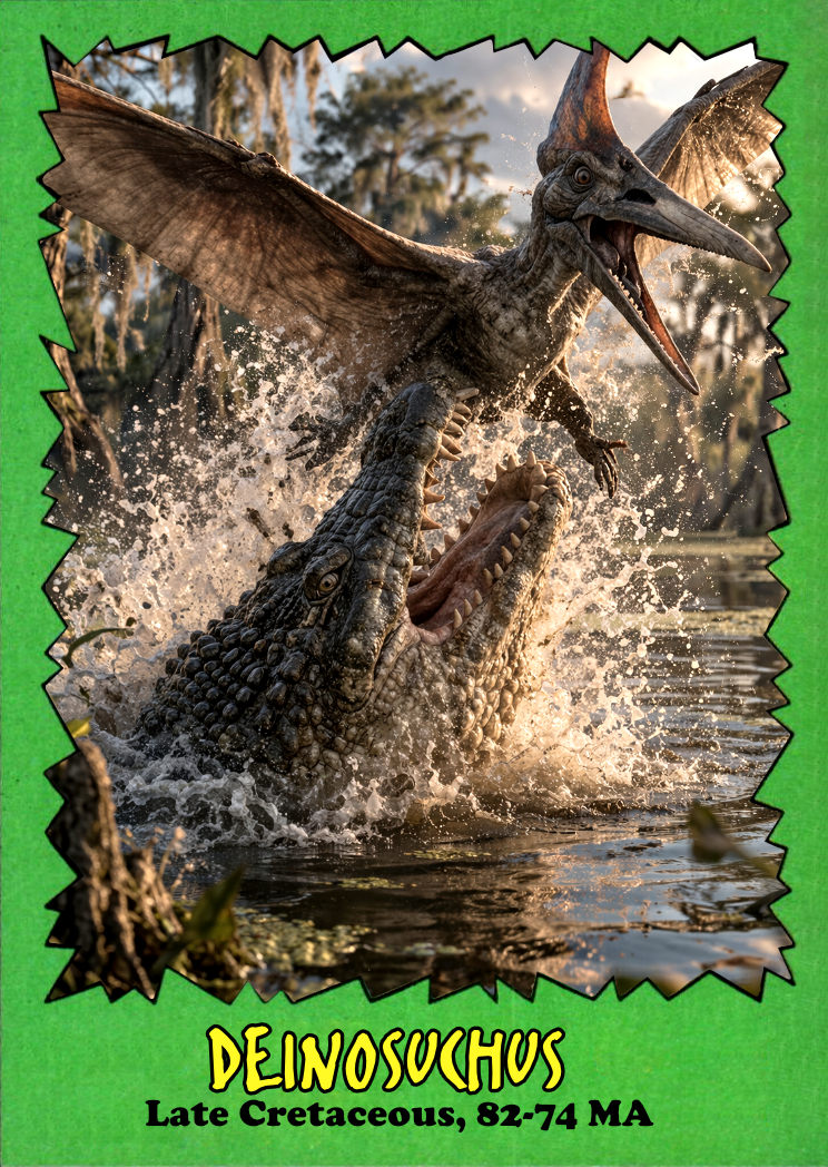 LJACards 2026 "Cretaceous Creatures" Prehistoric Art Trading Cards