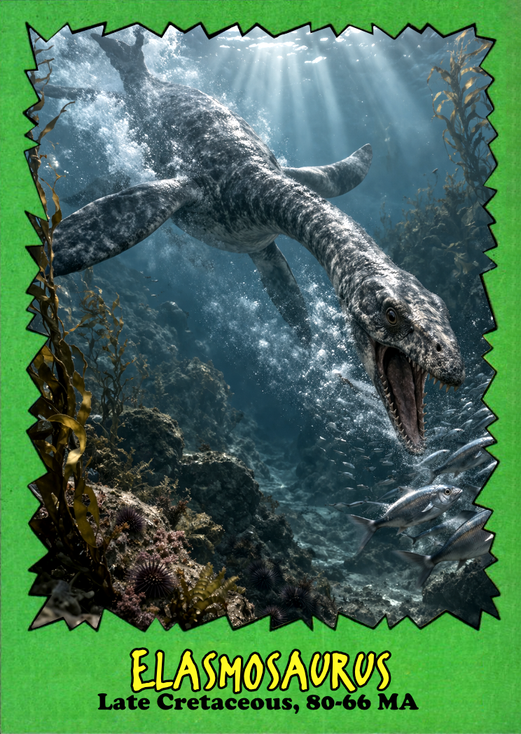 LJACards 2026 "Cretaceous Creatures" Prehistoric Art Trading Cards