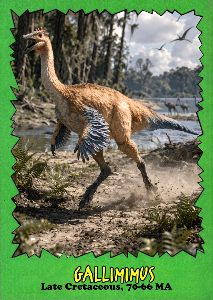 LJACards 2026 "Cretaceous Creatures" Prehistoric Art Trading Cards