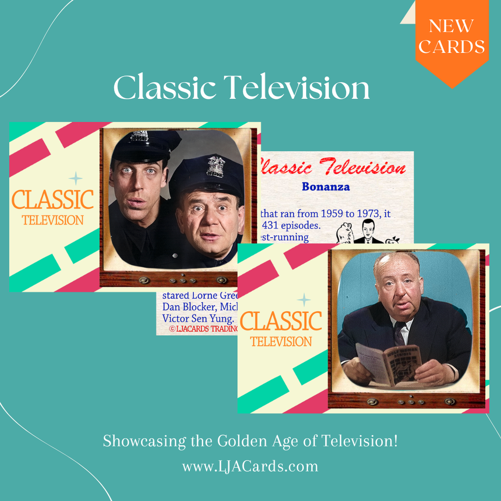 LJACards "Classic Television" TV History Informational Trading Cards ACEO