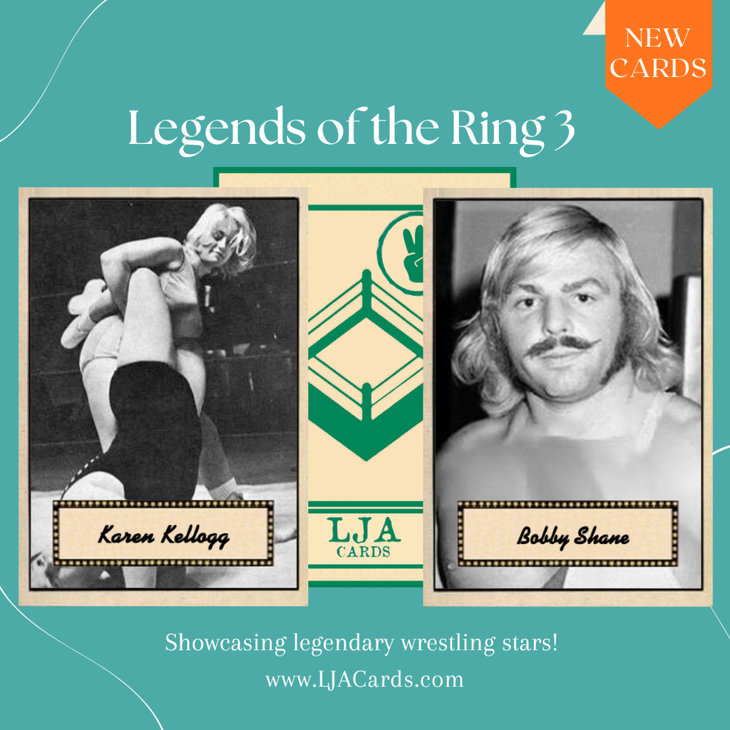 2021 LJACards "Legends of the Ring 3" History of Wrestling Trading Cards ACEO