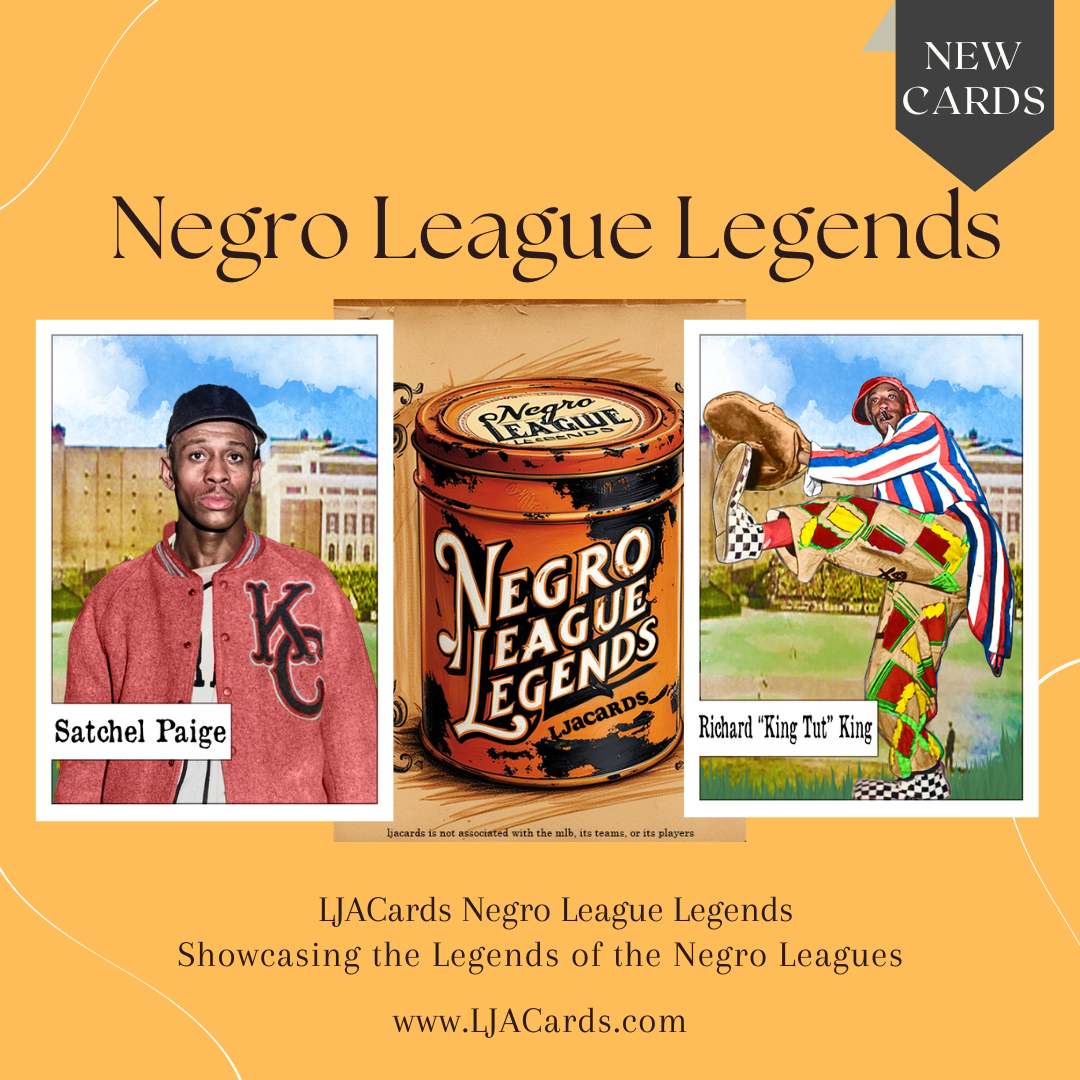 2023 LJACards Negro League Legends Baseball Trading Cards ACEO