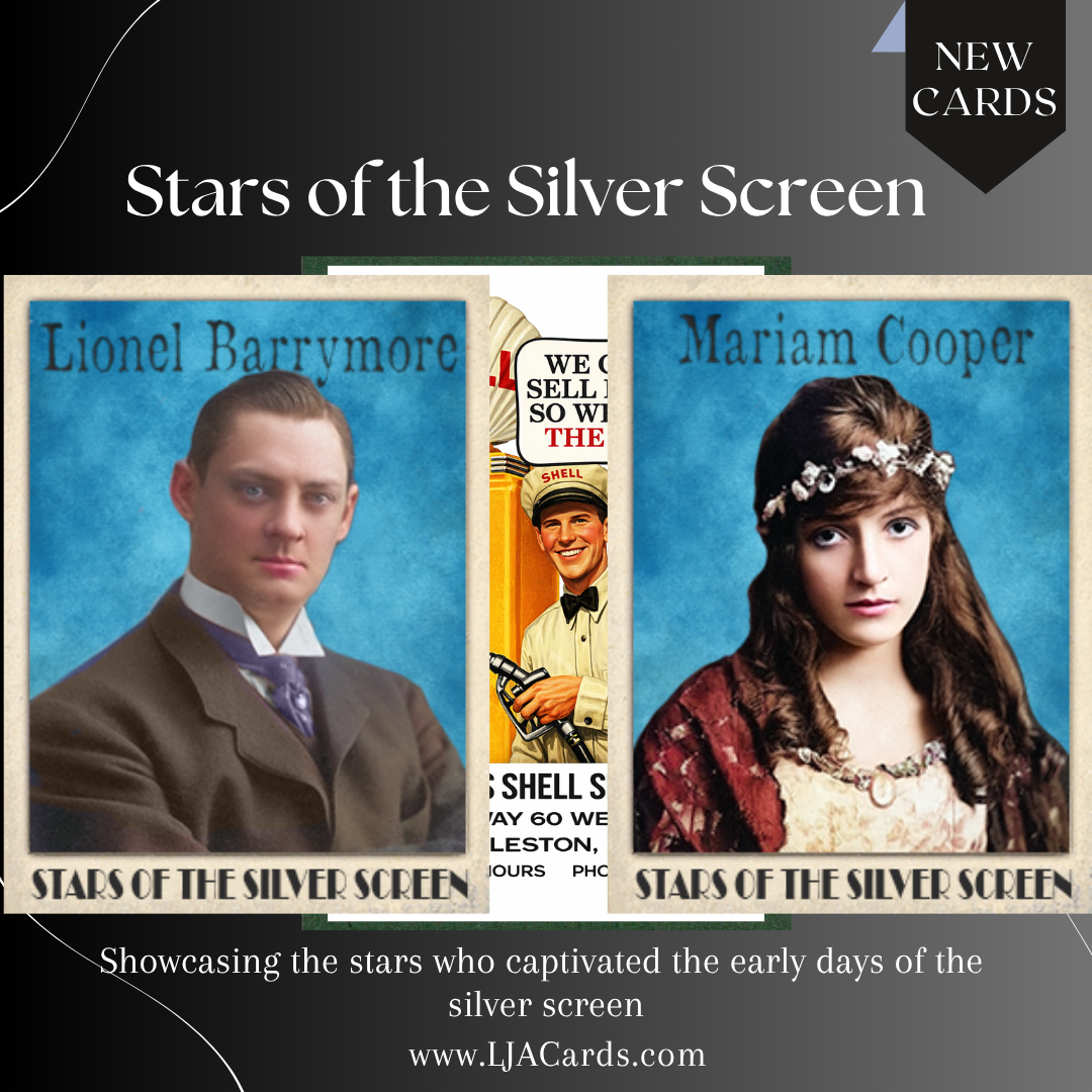 LJACards "Stars of the Silver Screen" Movie History Trading Cards ACEO