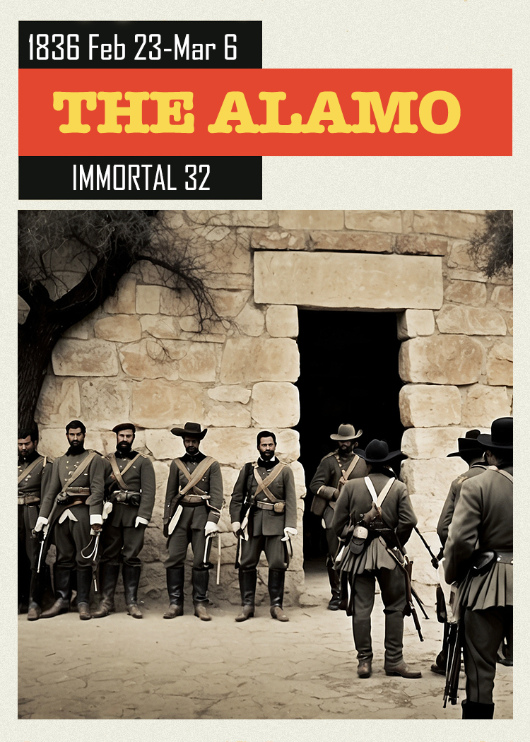 LJACards "The Alamo"  History Trading Cards ACEO