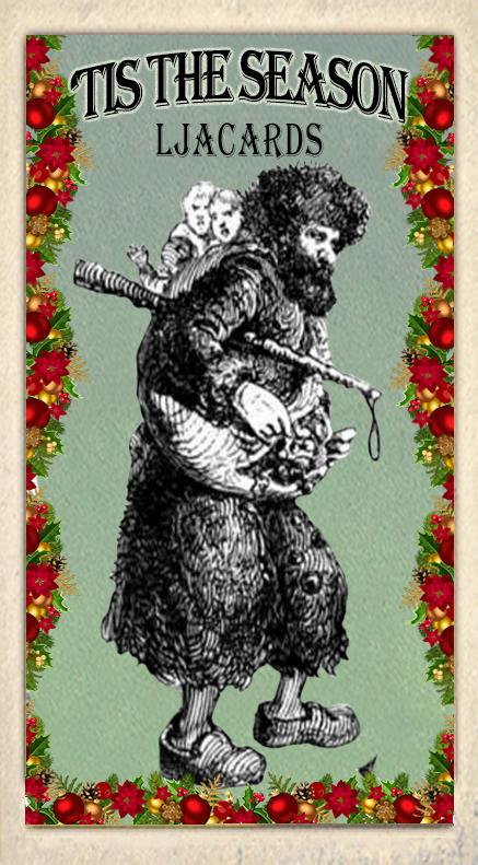 LJACards "'Tis the Season" Limited Edition Tobacco Size Trading Card Set ACEO