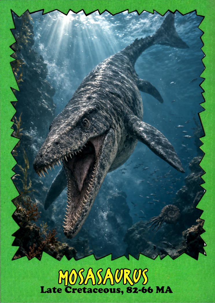 LJACards 2026 "Cretaceous Creatures" Prehistoric Art Trading Cards