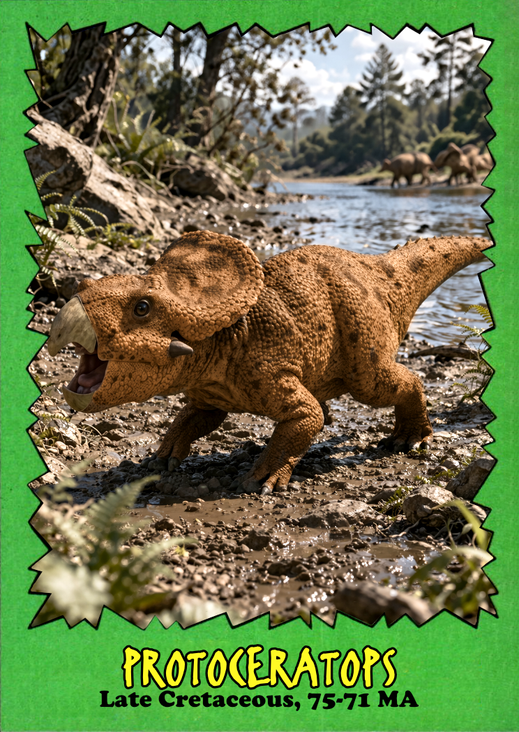 LJACards 2026 "Cretaceous Creatures" Prehistoric Art Trading Cards