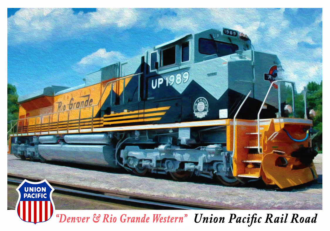 LJACards "Rails n Sails Continued" Train History Trading Cards ACEO