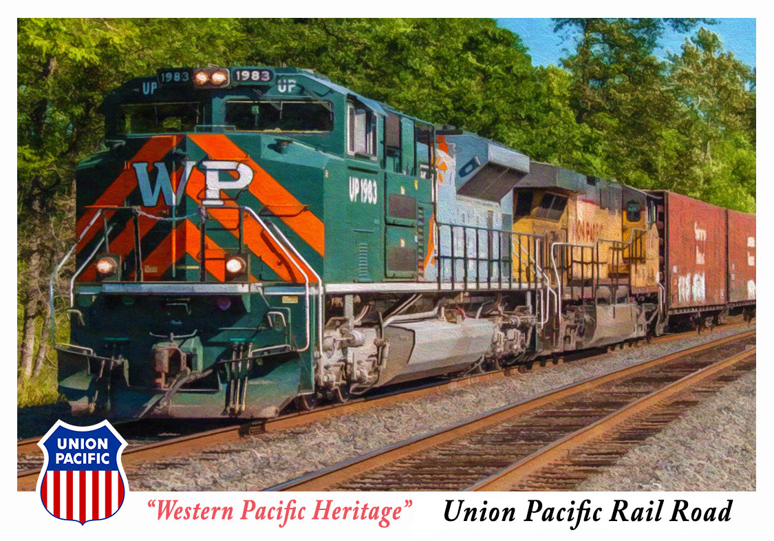 LJACards "Rails n Sails Continued" Train History Trading Cards ACEO