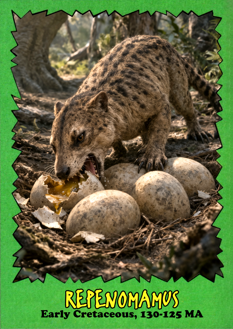 LJACards 2026 "Cretaceous Creatures" Prehistoric Art Trading Cards
