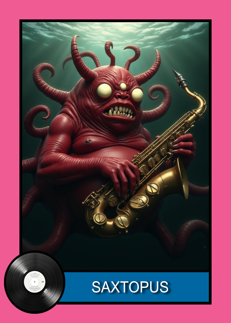 LJACards "Musical Monster"  Trading Cards ACEO