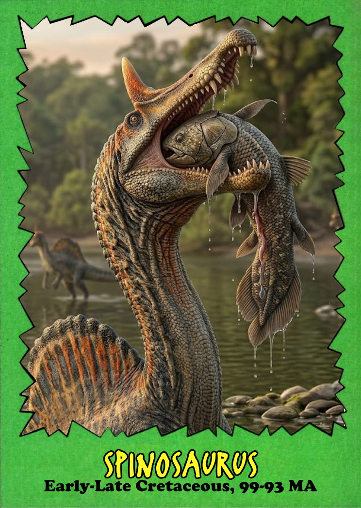 LJACards 2026 "Cretaceous Creatures" Prehistoric Art Trading Cards