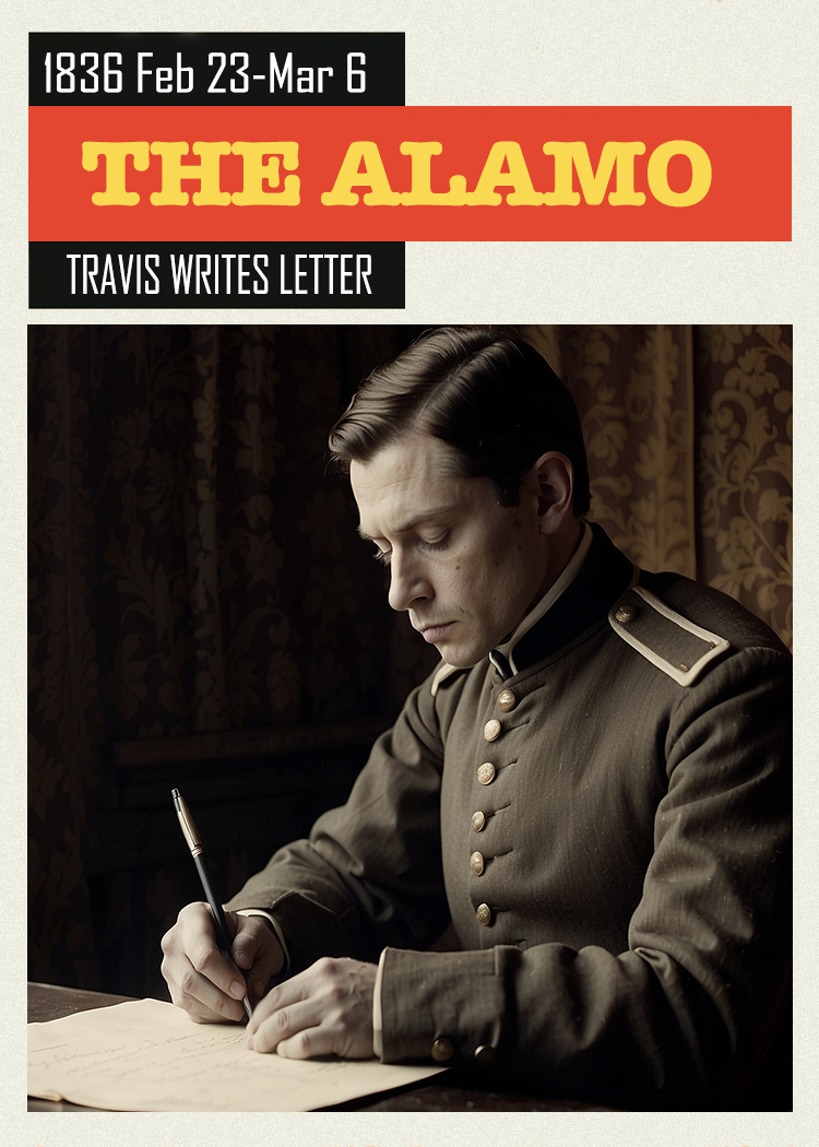 LJACards "The Alamo"  History Trading Cards ACEO