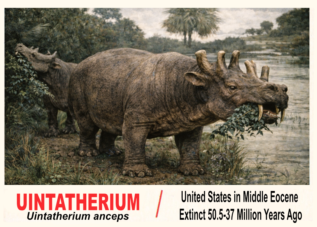 LJACards "Animals of Long Ago" Prehistoric Extinct Animal Trading Cards ACEO