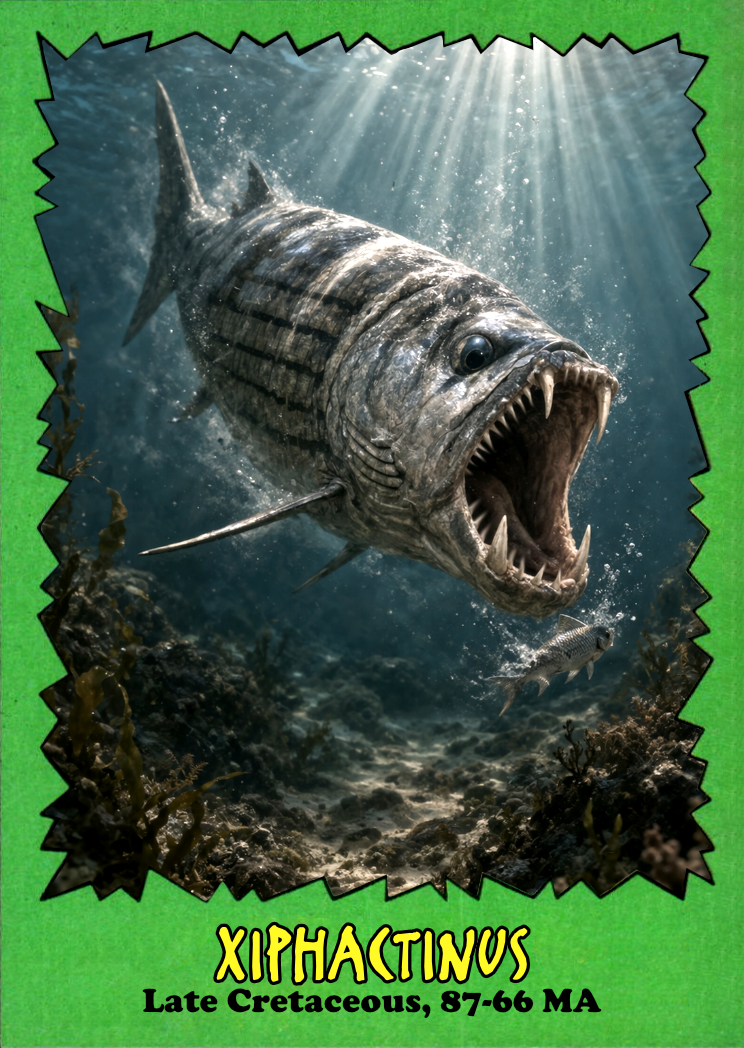 LJACards 2026 "Cretaceous Creatures" Prehistoric Art Trading Cards